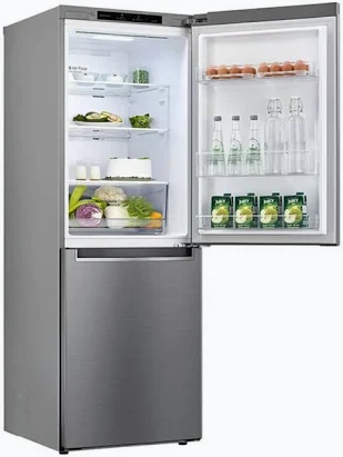 LG GC-B369NLJM 306L Bottom Freezer Refrigerator (Silver)