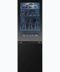 LG GC-V459FSKW 349L InstaView Bottom Freezer Refrigerator (Black Steel)