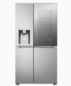 LG GC-X267MSEW 635L InstaView Side-by-Side Refrigerator (Brushed Steel)