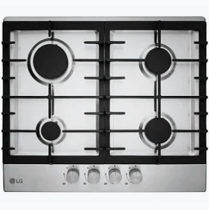 LG HU641BBG 60 cm Built-in Induction Hob with Power Boost & Touch Control (Black Glass)