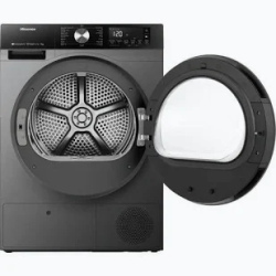 LG RH90V9PV8N 9kg DUAL Inverter Heat Pump Dryer with Sensor Dry & ThinQ™ (VCM Silver)