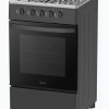 Midea 50TMG4G082-B 50x55 4-Gas Freestanding Cooker (Black)