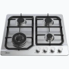Midea 60SJ401 60CM Built-In Gas Hob (Stainless Steel Panel, Triple Ring Burner)