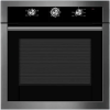 Midea 65M40M1-SS 60CM 65L Built-In Electric Oven (Stainless Steel & Black Finish)