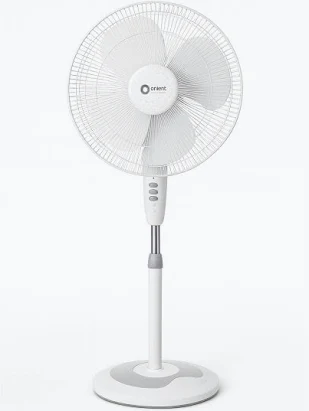 Midea FS40-19M 16-Inch Stand Fan (40W, 3 Speeds – White)