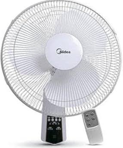 Midea FW40-23M 16-Inch Wall-Mounted Fan (50W, 3 Speeds – White)