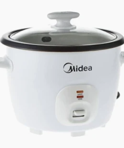Midea MB-GP45A 4.5L Rice Cooker with Glass Lid (White)