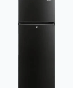 Midea MDRT187FGG28 127L Top-Mount Double Door Refrigerator (Jazz Black)