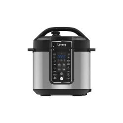 Midea MPC-6002SBSS-NPR 6L Digital Pressure Cooker (6.0L, Stainless Steel Inner Pot)