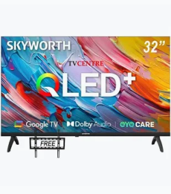 SKYWORTH 32STD6500 32-Inch HD Smart Android TV (Black)