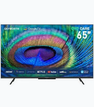 SKYWORTH 65G6500 65-Inch 4K UHD Google Smart TV (Black)