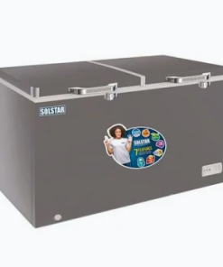SOLSTAR CF209ECSGSLBSS 140L Single-Door Chest Freezer (Silver)