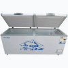 SOLSTAR CF679ECSGSLBSS 431L Double-Door Extra-Large Chest Freezer (Silver)