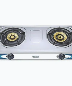 SOLSTAR GB-2C SS Table Top Gas Stove (2 Burners - Metal Top)