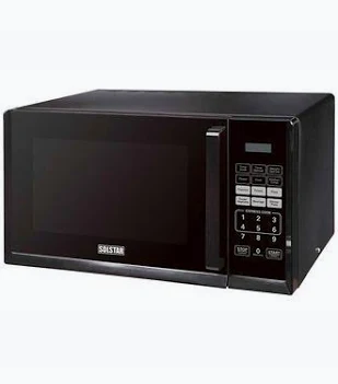 SOLSTAR MWO25ME9DBKBSS 28L Solo Microwave (Black)