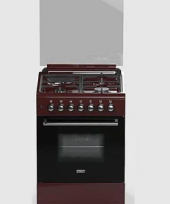 SOLSTAR SO-531DKBBRBSS 50cm Free-Standing Cooker (3 Gas + 1 Hotplate, Electric Oven, Brown)