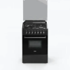 SOLSTAR SO-631DKEBKBSS 60cm Free-Standing Cooker (3 Gas + 1 Hotplate, Electric Oven, Black)
