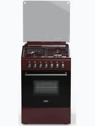 SOLSTAR SO-631DKEBRBSS 60cm Free-Standing Cooker (3 Gas + 1 Hotplate, Electric Oven, Brown)