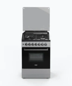 SOLSTAR SO-631DKEINBSS 60cm Free-Standing Cooker (3 Gas + 1 Hotplate, Electric Oven, INOX)