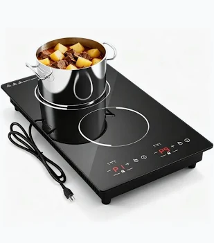 Sencor SCP 4202GY Double Induction Cooktop (Grey)