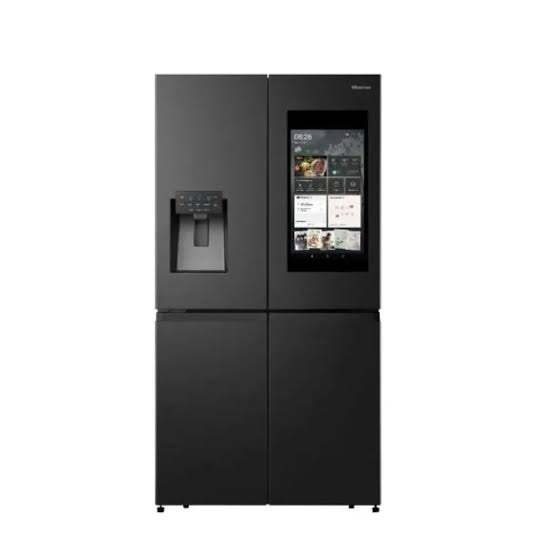 Hisense Frideg 628 Liters side by side with water Dispenser Black ice Maker REF628DR