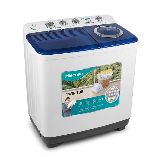 washing machine Twin tub 13.5kg white semi-Automatic WSRB143W