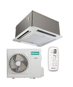 Hisense 24000 BTU Ceiling Cassette Air Conditioner AUC-24HR4SJA/AUW-24H4SF