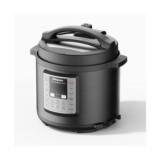 Hisense pressure cooker 1000W 6LITRE HMC6MBK