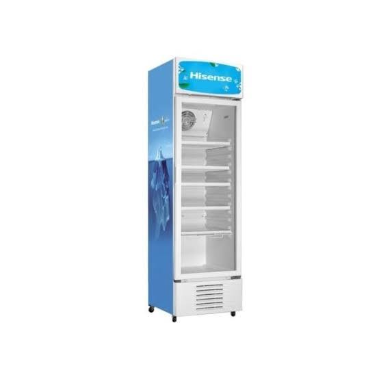 vertical Showcase 282 Liters glaass Door with lock FL37FC
