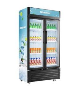 758L Hisense FL81WC Vertical Side-by-Side Showcase Fridge
