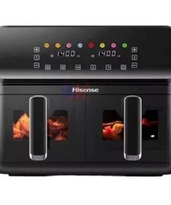 Air Fryer Black Color, 8L, Double basket, 1500+1200w H08AFBK2S1