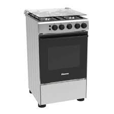 Hisense free standing 50*55cm Stainless steel, 3+1 with Electric oven HF531 GEES