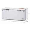 Ramtons CF/154 650L Double Door Chest Freezer