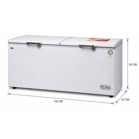Ramtons CF/154 650L Double Door Chest Freezer