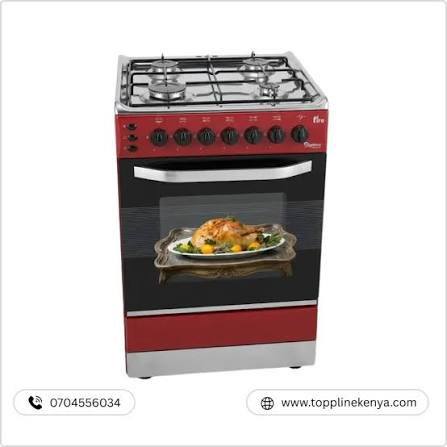 Ramtons CT/414 4-Burner Commercial Gas Oven Range