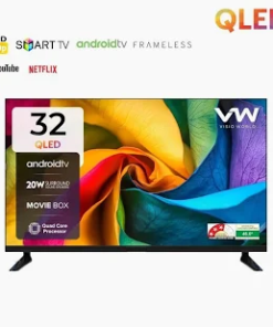 Vitron HTC3288QS 32" QLED Smart Android TV (Frameless)
