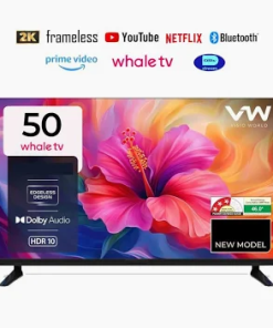 Vitron HTC50QW 50" 2K QLED Frameless Smart Whale OS TV