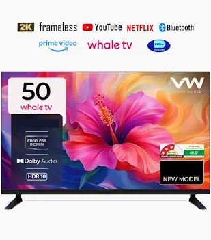 Vitron HTC5008FS 50" Full HD Smart Android TV (Frameless)
