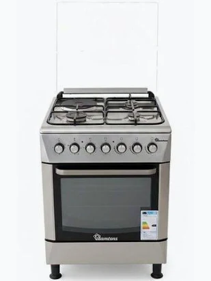 Ramtons RC/606 3G+1E Freestanding Cooker 60x60 (Silver)