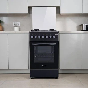 Ramtons RC/907 3G+1E Freestanding Cooker 90x60 (Black)