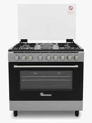 Ramtons RC/598 4G+2E Freestanding Cooker 90x60 (Inox / Stainless Steel)