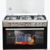 Ramtons RC/599 5-Gas Freestanding Cooker 90x60 (Inox / Stainless Steel)