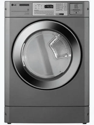 LG RV1840CD7 15kg Electric Commercial Dryer (Inox / Stackable / Wi-Fi)