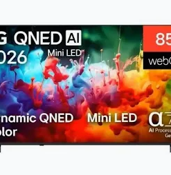 LG 100QNED86A6 100" SUPER UHD 4K Smart LED TV (Black)