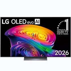 LG OLED55CS6VA 55" OLED evo AI 4K Smart TV (Black)