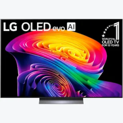 LG OLED65CS6VA 65" OLED evo AI 4K Smart TV (Black)
