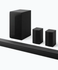 LG S65TR 600W 5.1ch Soundbar with Wireless Rear Speakers & DTS Virtual:X (Dark Gray)