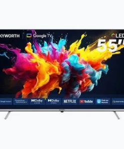 SKYWORTH 50Q6500G / 50SUE9500 50-Inch 4K UHD QLED Google Smart TV (Black)