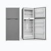 SKYWORTH SRD-325WTA 280-Liter Top-Mount Double Door No-Frost Refrigerator (Dark Grey / Metallic Inox)