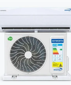 SKYWORTH SMVC12B / SMFC12V 12,000 BTU (1.5 HP) Inverter Wall-Mounted Split Air Conditioner (White)